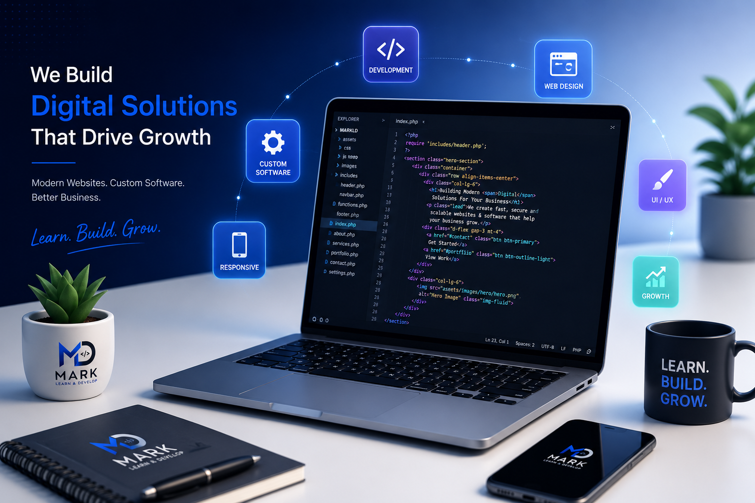 Mark Learn & Develop